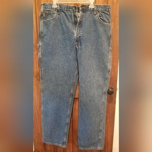 Men's Carhartt Cargo Jeans Sz 42×34
